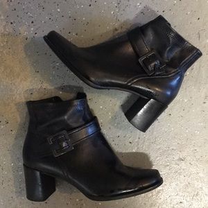 Black Franco Sarto boots